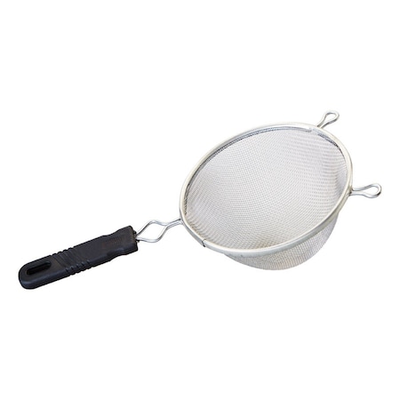 Good Cook Good Cook Silver/Black Aluminum Mesh Strainer 24988